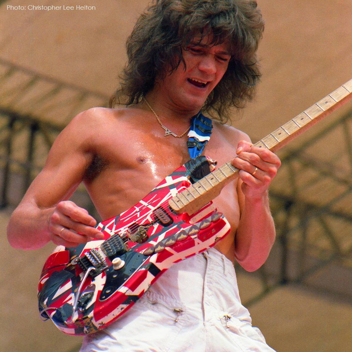 Tapping virtuoso Eddie van Halen